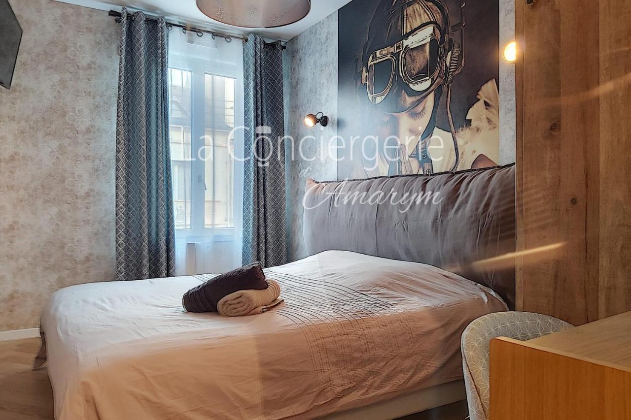 Aa13 - Le Victor Hugo - Sejour D'Exception Dans Un Appartement Historique Ault Kültér fotó